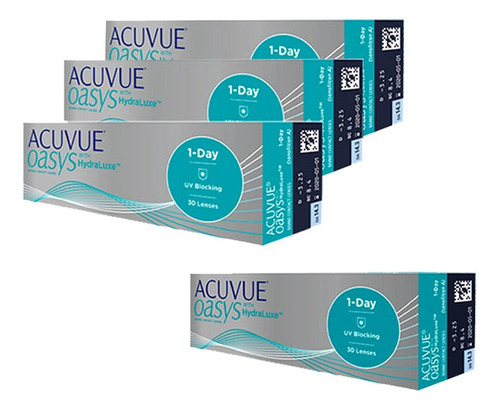 Lente  1 Day Acuvue Oasys Combo 3+1 Grátis