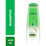 Pack 12 Shampoo Dove Fuerza Y Crecimiento 400ml