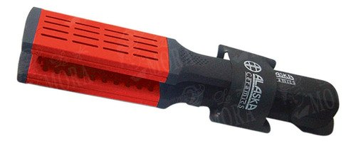 Cepillo De Cerámica Para Alaciar Rojo Alaska Mod 8106r1-2