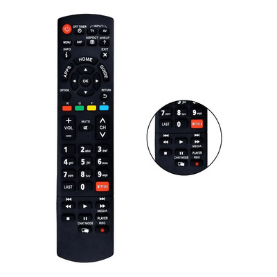 Controle Remoto Compatível Tv Panasonic Smart Viera | MercadoLivre