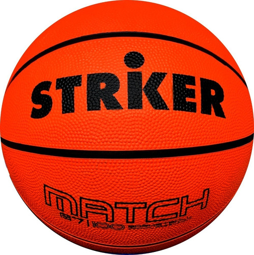Pelota Basquet Basket Numero 7 Striker Goma Vulcanizada