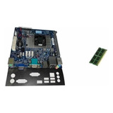 Kit Placa Mãe + Memoria + Processador Compatível Windows 11