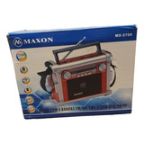 Radio C/ 4 Bandas Fm/am/sw1-2 Com Usb/sd/tf Maxon