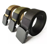 Cinturon Nylon Tactico Militar Economico Ajustable Ligero