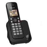 Teléfono Panasonic Kx-tgc350 Inalámbrico - Color Negro