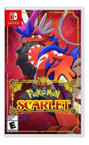 Pokémon Scarlet Nintendo Switch Juego Físico