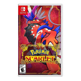 Videojuego Nintendo Switch Pokémon Scarlet Standard Edition Físico