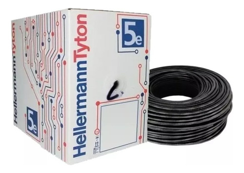 Cable Utp Cat5e Exterior Hellerman 100% Cobre Vaina Exterior