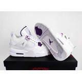 Jordan Retro 4 Metalíc Purple