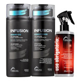 Truss Infusion Shampoo Condiciona 300ml+summer Miracle 260ml