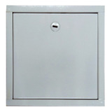 Tapa Puerta 20x20  Blanca Pintable  Llave Paso  Abrir  Marco