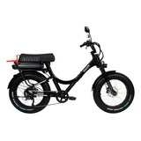 Bicicleta Caloi Mobylette Elétrica 350w Freio Hidráulico Cor Preto