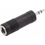 Adaptador P10 Femea Para P2 Macho Stereo Auxiliar Som