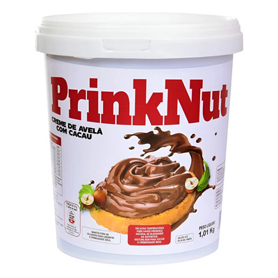 Prinknut Creme De Avelã Com Cacau Pote De 1kg | MercadoLivre
