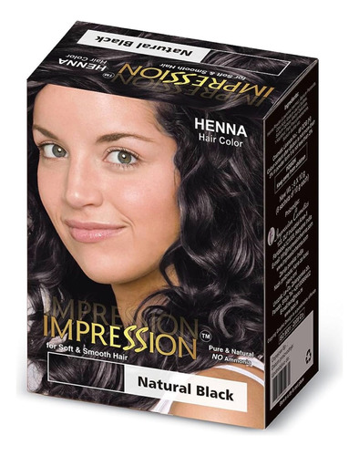 Henna Natural Tinte Cabello 6 Sobres Sin Amoníaco 8 Colores