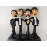 Banda The Beatles Cuarteto Liverpool Resina Figura Jóvenes