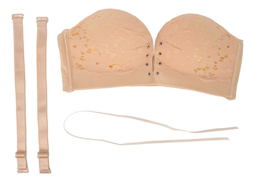 Brasier Invisible Push Up Strapless Levanta Busto