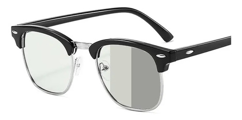 Gafas Fotocromaticas Vintage Con Bloqueo De Luz Azul+estuche