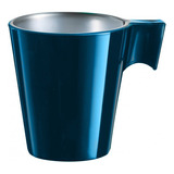 Taza Flashy Colours Luminarc Expresso 80 Cc X6u Nespresso Ct Color Azul