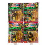 Set 4 Tortugas Ninja Tmnt Playmates Retro Collection 2021