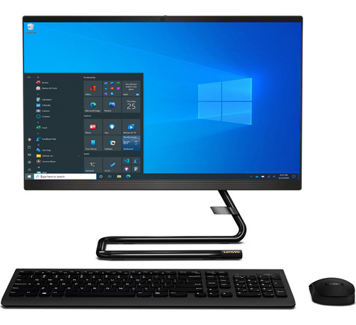 Computadora All In One Lenovo Amd Athlon 3050u 8gb 1tb 21.5