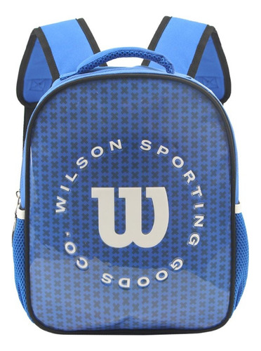 Mochila Jardin Infantil Nene Colegio Wilson Niños Espalda Color Azul