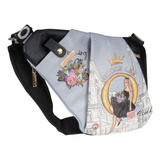 Bandolera Miranda Nicole Lee Estampada Con Cierres Ss23 Color Dreaming The City