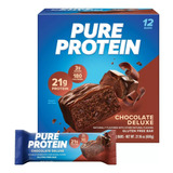 Pure Protein Galleta Barra Chocolate Deluxe 12pzas
