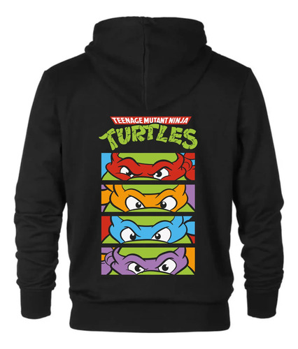 Sudadera Tortugas Ninja, Con Capucha /cangurera Unisex 09