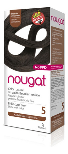 Plumari Nougat Tintura 5 Castaño Claro