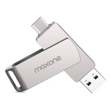  Maxone Flash Drive Usb Tipo C Ambos 3.1 Tech - 2 Em 1 Dual 