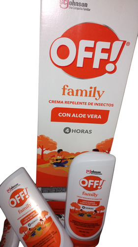 Caja De 12 Botellas De  Off Crema 60gr 