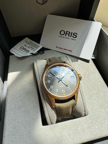 Oris Brig Crown Propilot Bronce Edición Especial