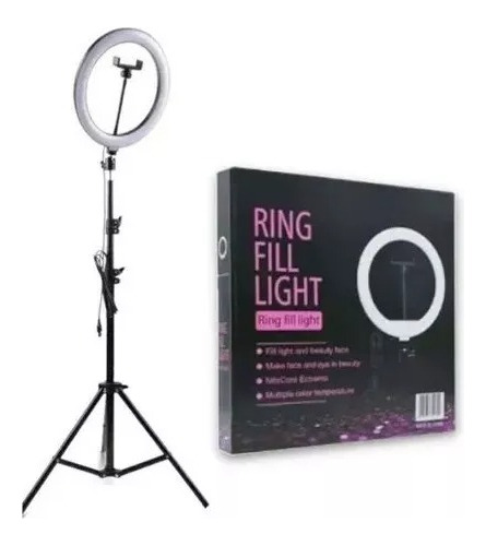 Ringlinght 10 Polegadas 26cm Led Luz Flash Com Tripe 210m