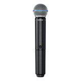 Transmissor Portátil Shure Blx2/b58 Black Blx2 Com Cápsula Beta58a