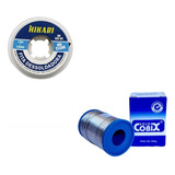 Kit Solda 0.5mm 60x40 Cobix Rolo 250g + Malha Dessolda 3mm