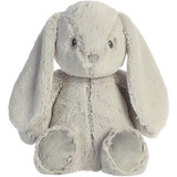 Peluche Conejo Orejon Vintage Baby Shower Bebe Aurora Color Gris