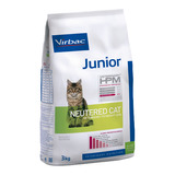 Alimento Hpm Virbac Junior Neutered Cat 3 Kg. Gato 