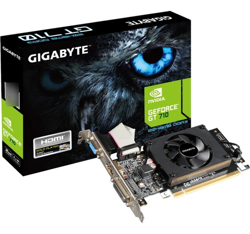 Tarjeta Video Gigabyte Nvidia Gt710 Geforce Gv-n710d3-2gl