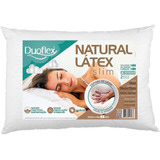 Travesseiro Duoflex Natural Látex Slim, 50x70 Perfil Baixo Cor Única