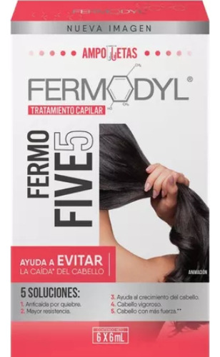 Fermodyl Fermo Five Tratamiento Anticaída Del Cabello