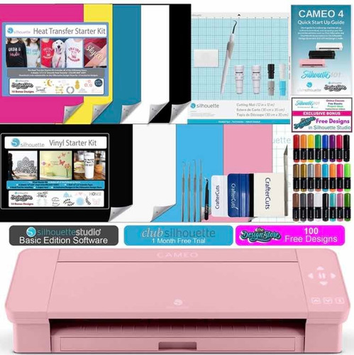 Plotter Silhouette Cameo 4 Color Rosa