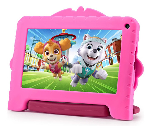 Tablet Infantil 64gb Patrulha Canina Skye 4gb Ram 7 Pol 