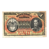 Banco Nacional 1 Peso 1895 Serie K