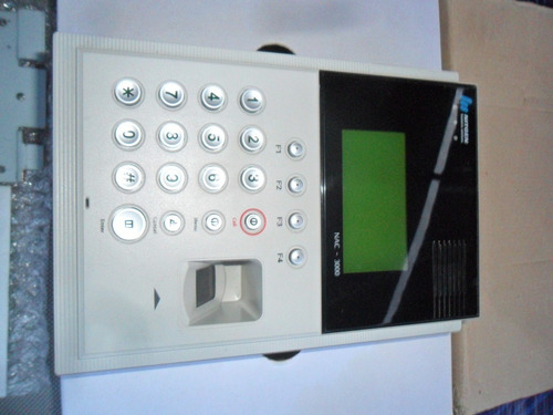 Nitgen Controlador De Acceso Biometrico Modelo Nac 3000