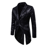 Blazer Hombre Lentejuelas Brillantes Fiesta Ropa Cantantes