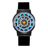 Reloj Led Caballeros Del Zodiaco Encendido Al Touch 