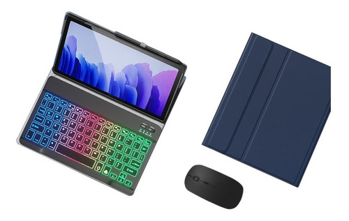 Funda+teclado+ratón Para Galaxy Tab S7 Plus 12.4  T970/t975