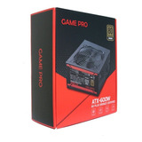 Fuente De Poder Game Pro 600w Certificada 80+ Plus Bronze