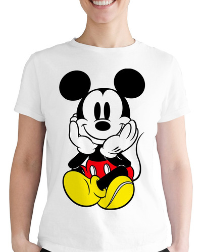 Playera Mickey Mouse Sentado Disney